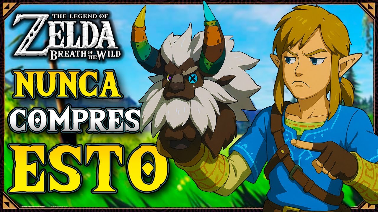 ✨¡Cosas que NUNCA Debes Comprar en el Zelda Breath of the Wild!✨ | Wyx