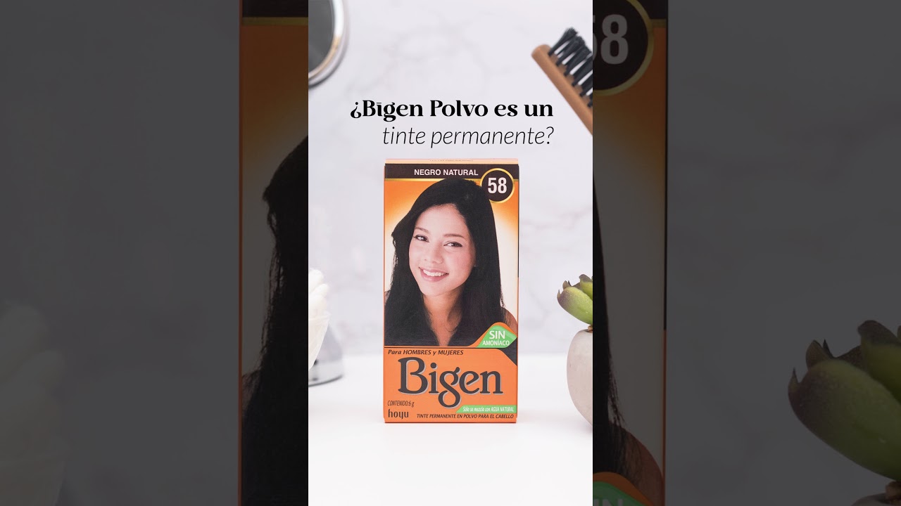 Bigen Polvo no maltrata tu cabello en el proceso 🧡✨ #tintes    #cabellobrillante