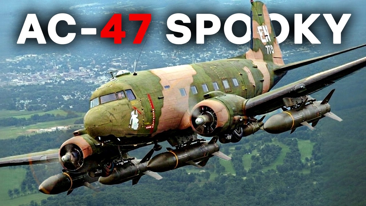 The Horrifying Power Of The AC-47 Spooky in Vietnam