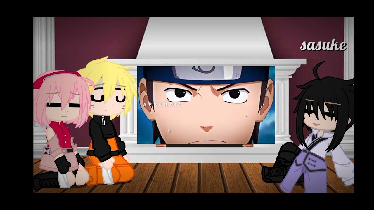 time 7 sem kakashi e Hina kiba ino e shikamaru reagindo a rap do novo time 7 do meckys
