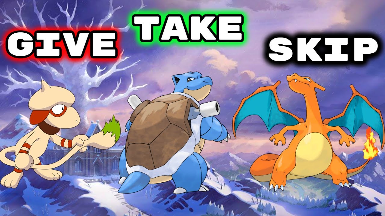 Give Take or Skip Random Pokemon Encounters... Then We FIGHT! Pokemon Sword and Shield