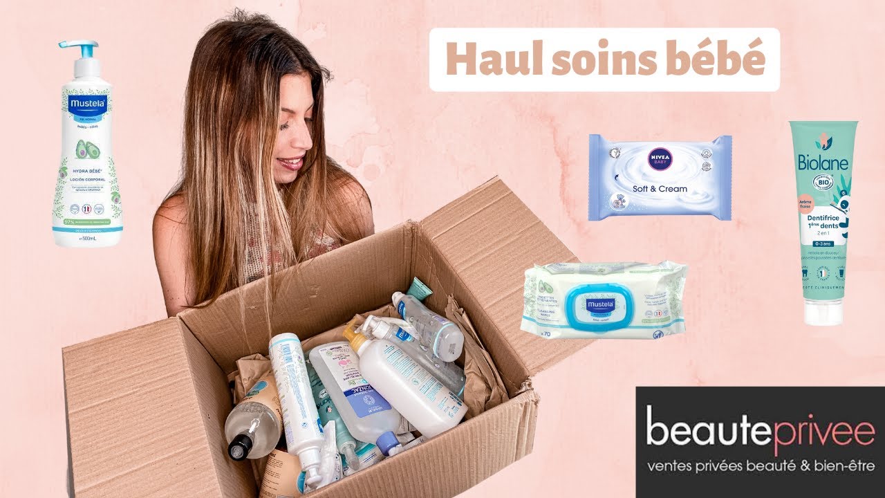 UNBOXING SOINS bébé 👶🧴