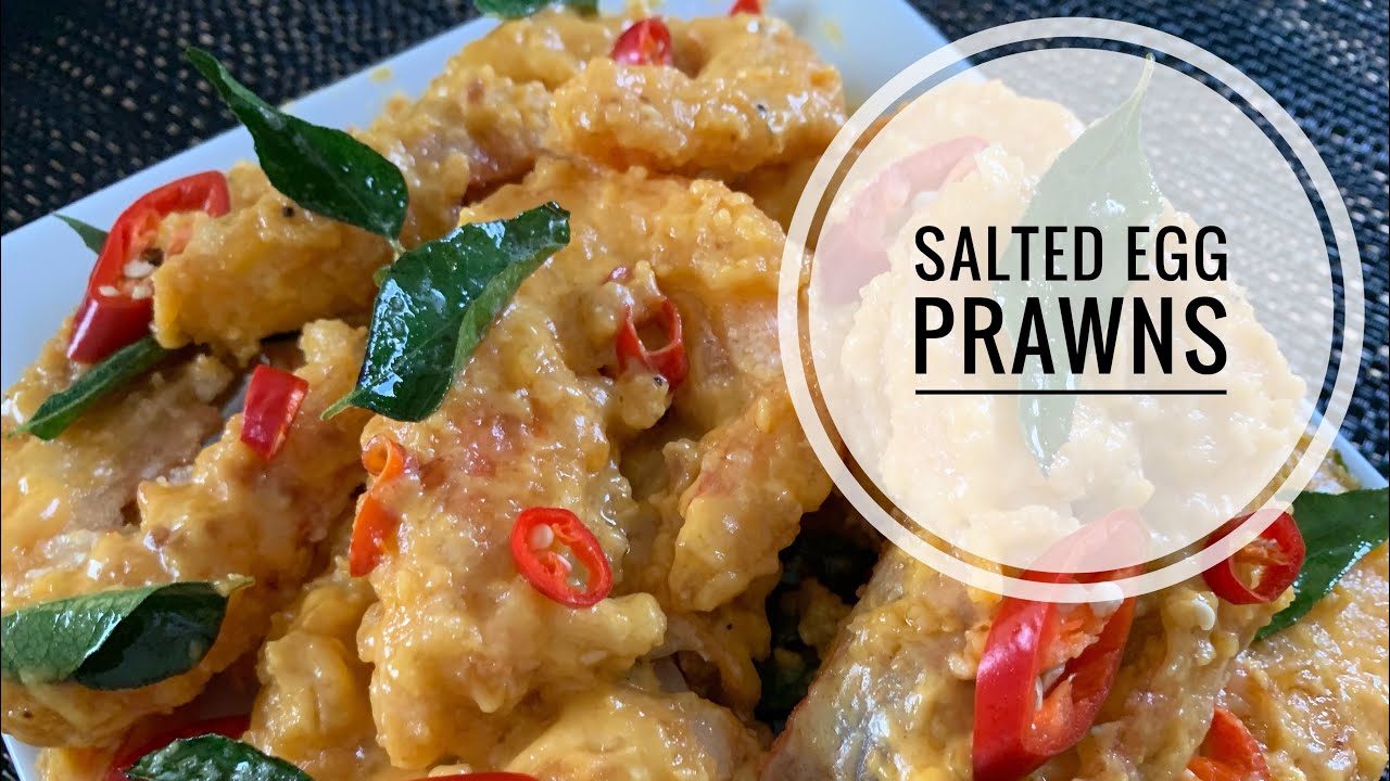 Salted Egg Yolk Prawns | Easy and Yummy