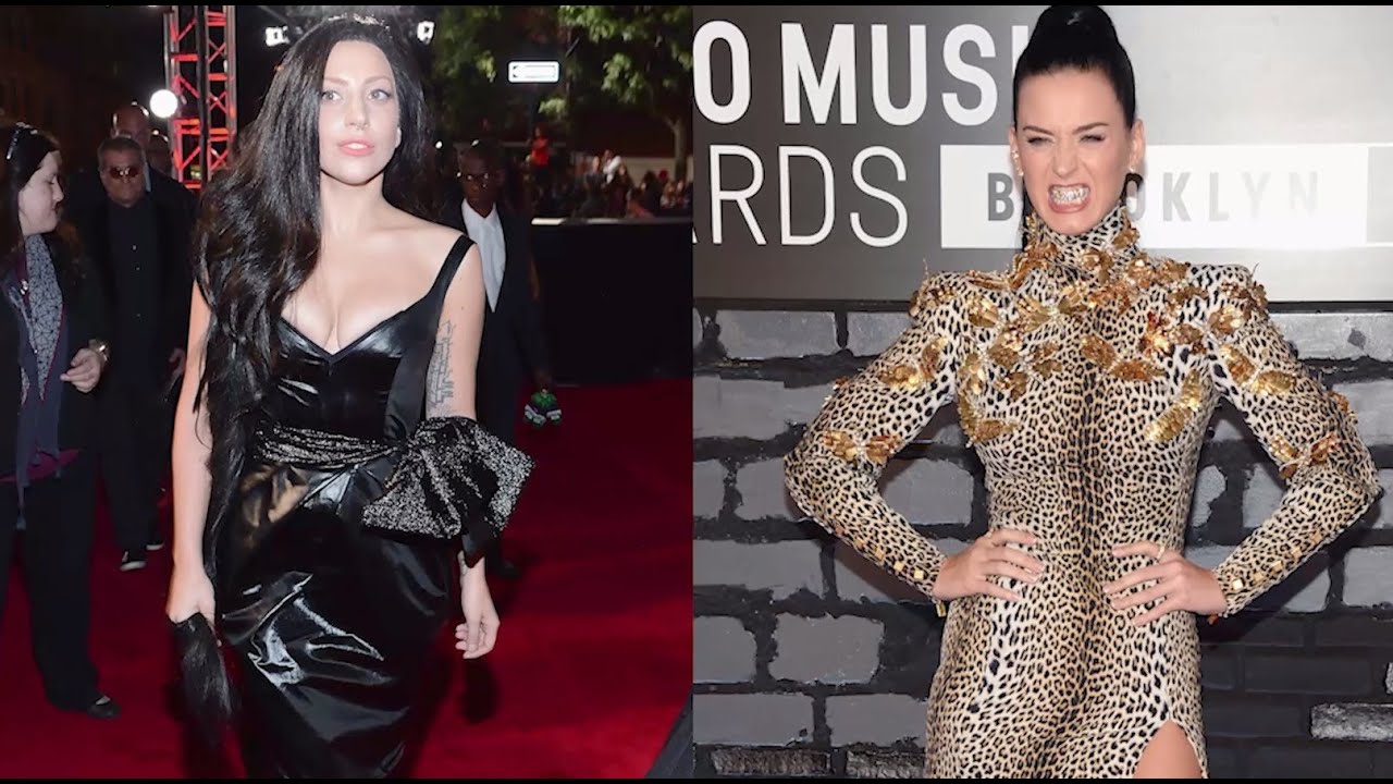 Katy Perry vs. Lady Gaga Fashion 2013 MTV VMA