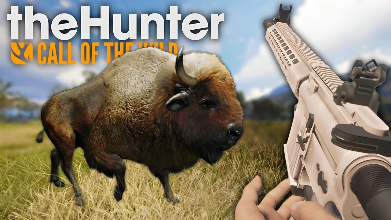 ENCONTREI UM BISÃO DE MAIS DE UMA TONELADA! (DIAMANTE?) - The Hunter Call Of The Wild