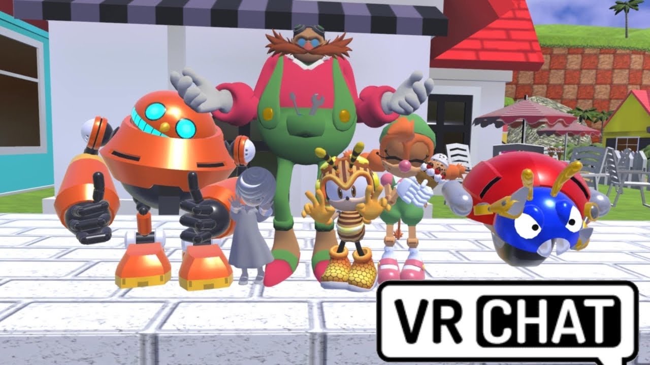 Тинкер и девчонки тусуются с Cool Charmy-VRChat