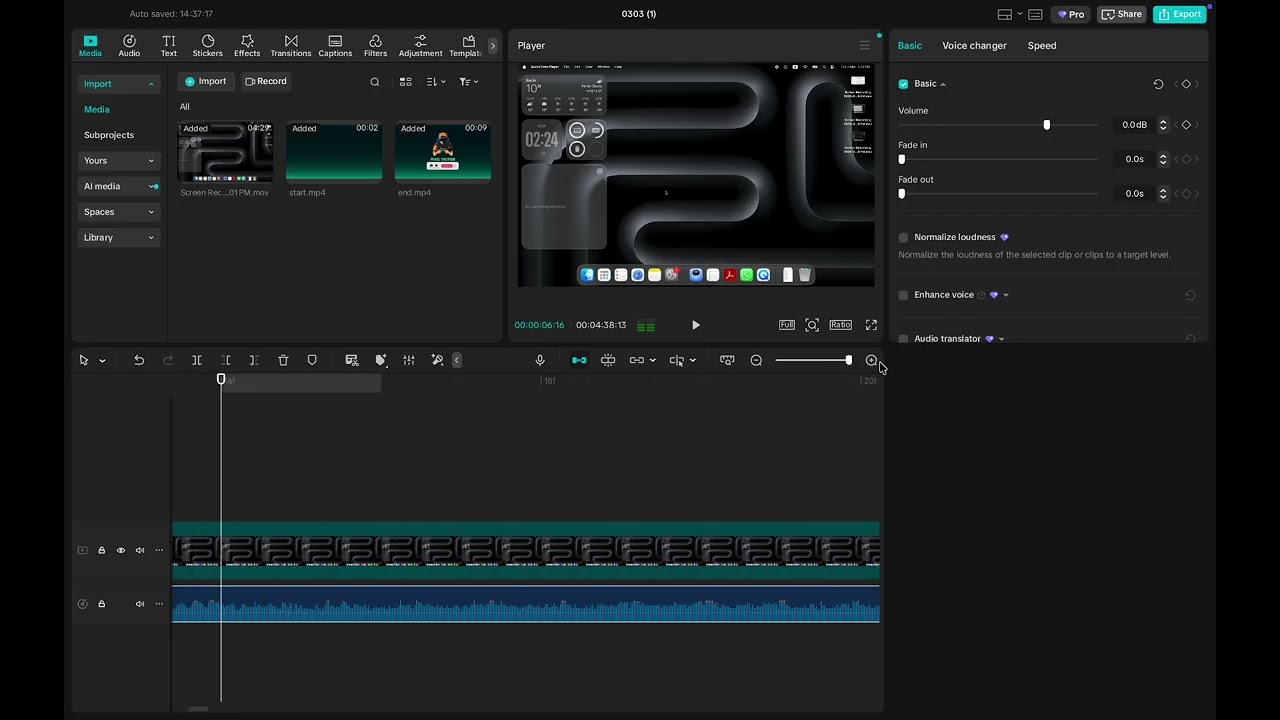 how to make a vid in cap cut