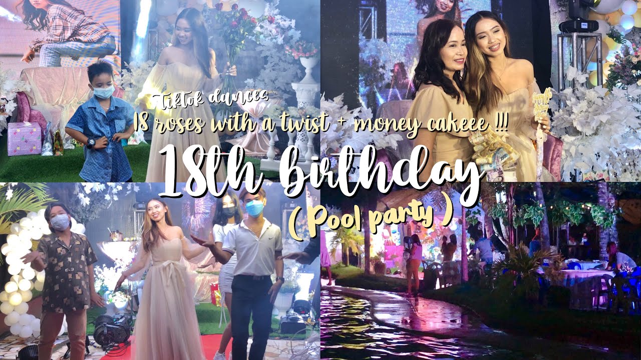 My 18th Birthday // pool party | Alyssa Cy