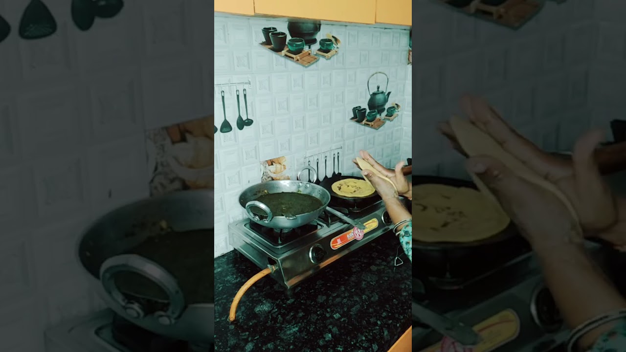 Saang and makke ki roti|| #vlog #youtubeshorts #youtubevedio #shortfeed 