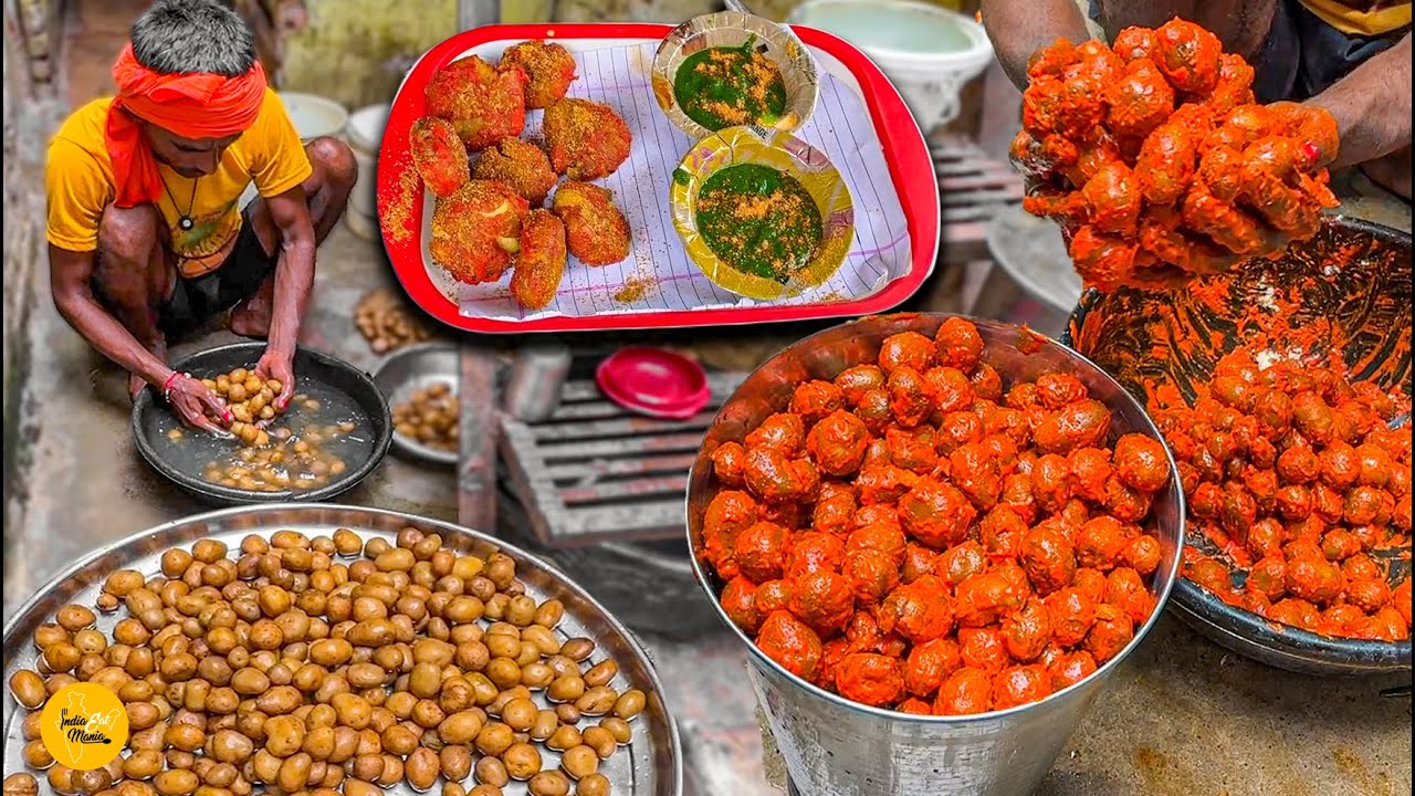 Uttar Pradesh Wali Aloo Barule Ki Chaat Recipe l Hathras Street Food