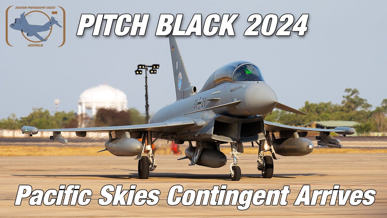 Pacific Skies contingent arrives in Darwin for Pitch Black 24