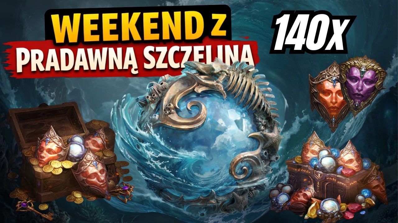 Polowanie na Lewiatana | 140 Emblemat&oacute;w!🔥Weekend z Pradawną Szczeliną #9 |  #diabloimmortal