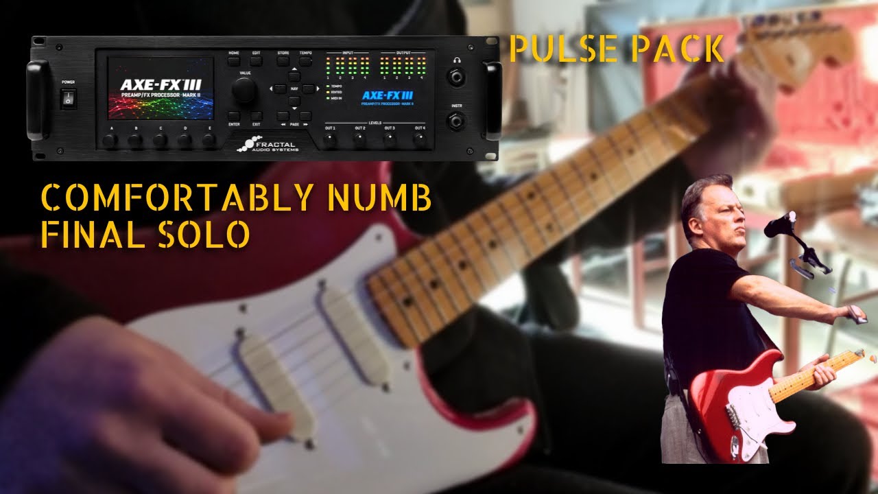 Comfortably Numb - Final solo (PULSE)  Fractal Axe FX 3