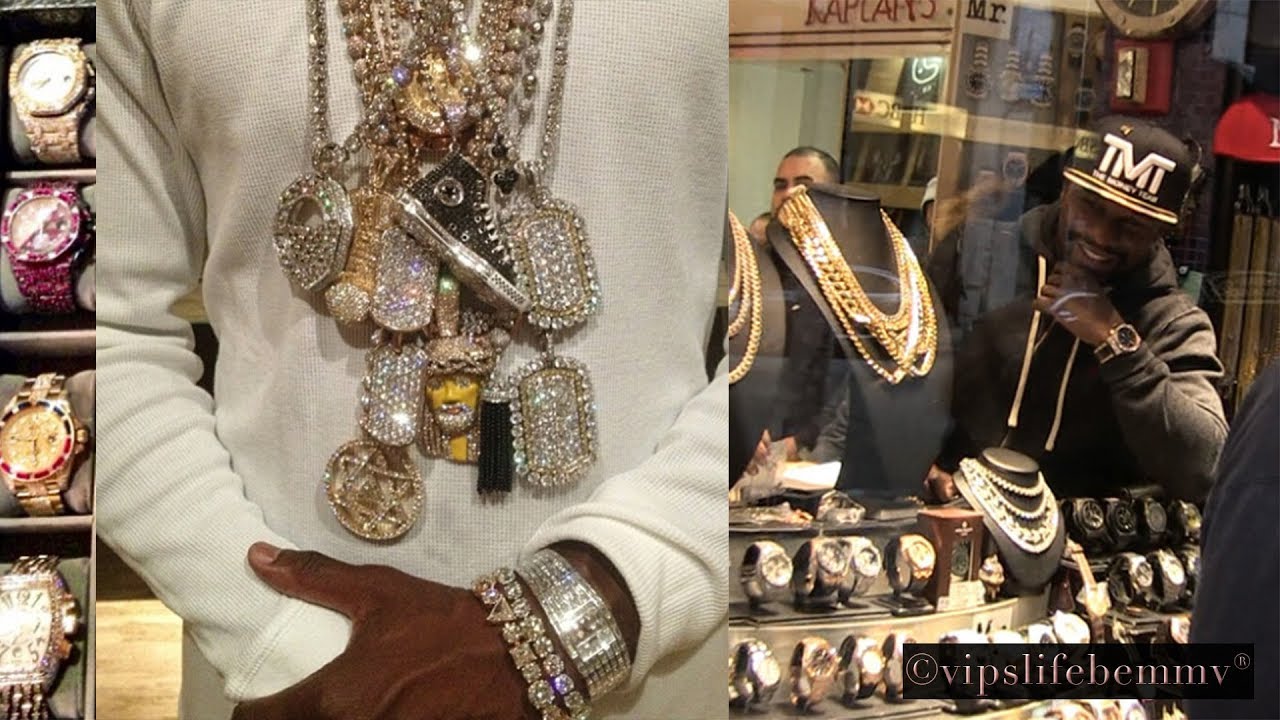 Floyd Mayweather Jewelry and Watches Collection
