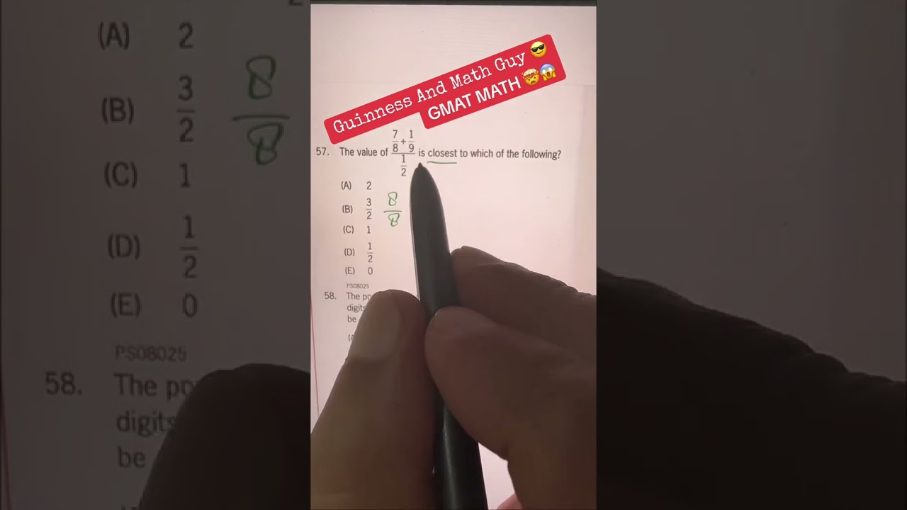 GMAT Matematyka