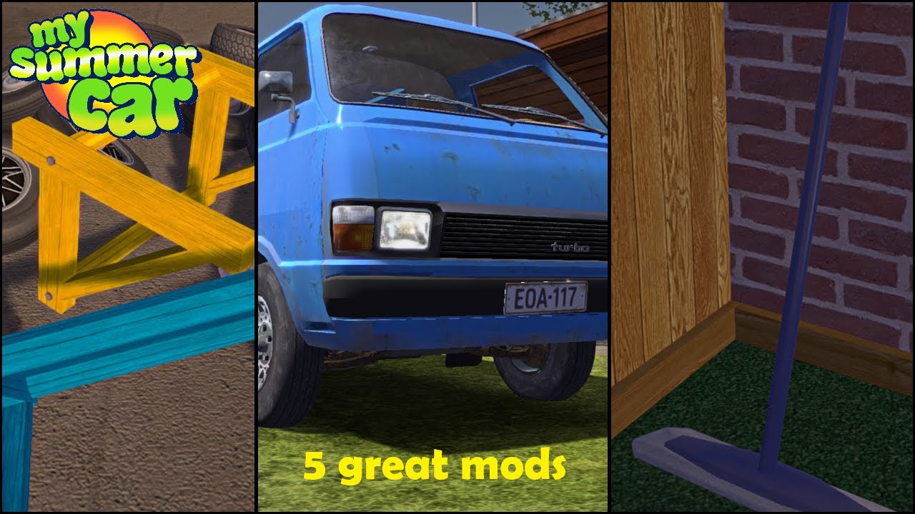 Another 5 great mods for My Summer Car