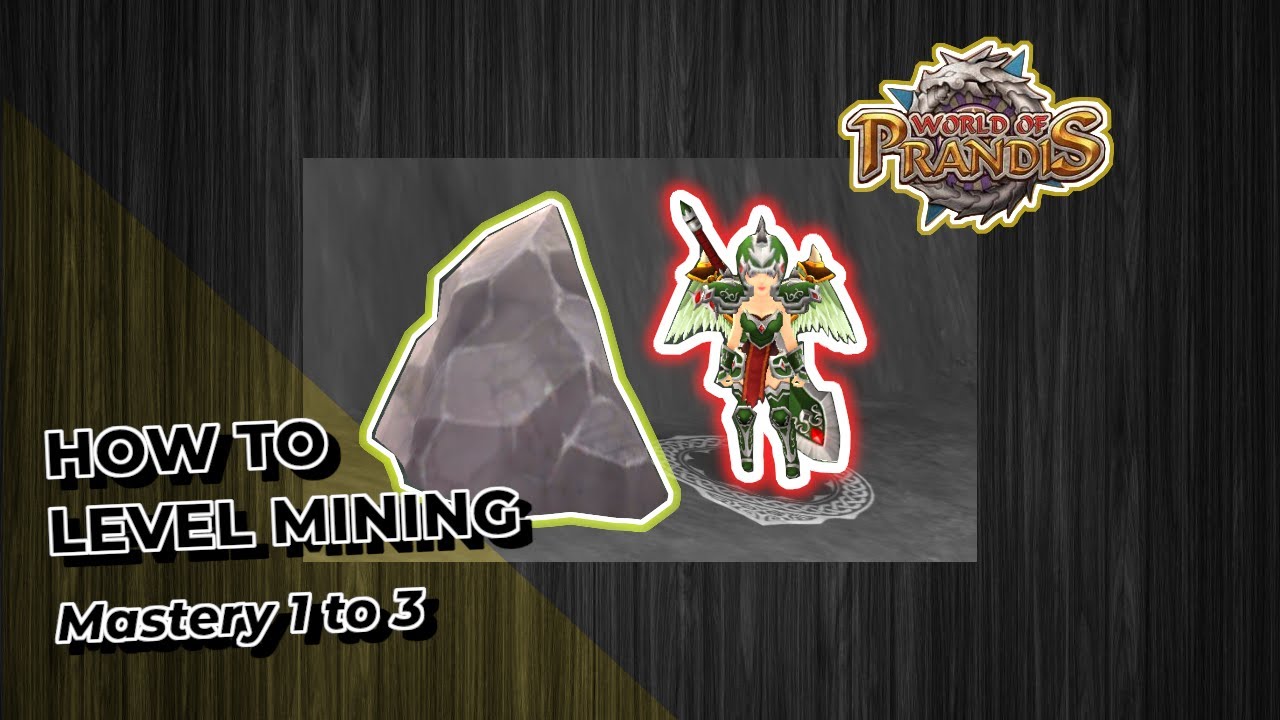 How to Level Up MINING and HERBALISM for BONUS stats! - World of Prandis