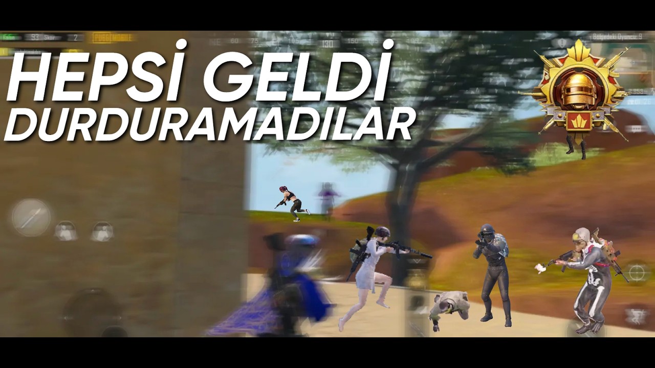 Bu 2 Dakikada Katliam var 💀 PUBG Mobile Emulator