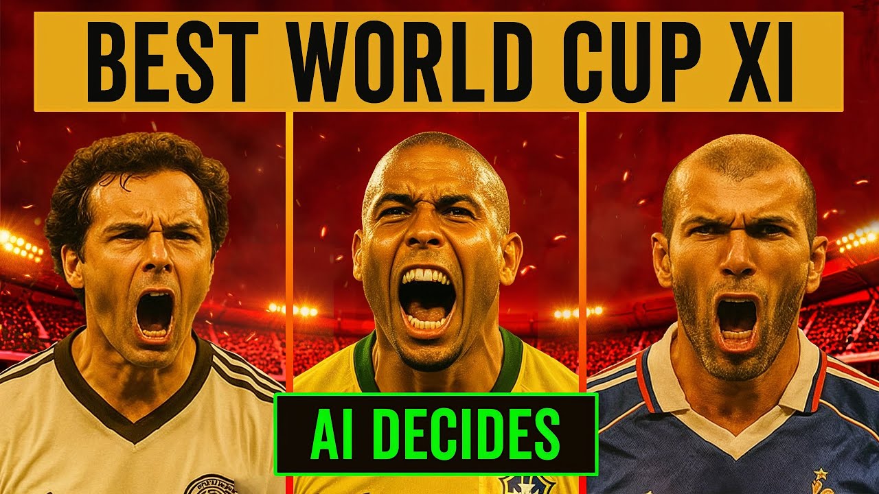 The BEST World Cup XI of All Time - Picked by AI