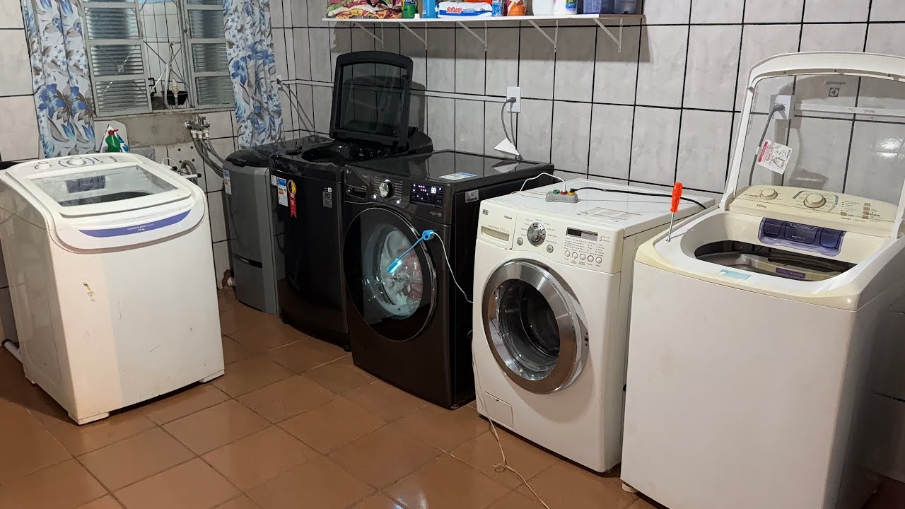 Lavanderia em funcionamento 🫧🧺