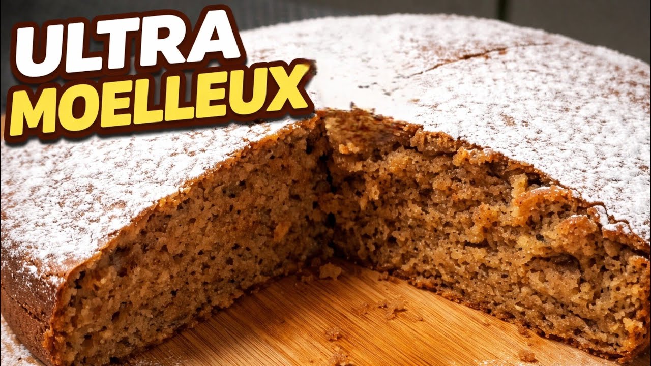 Vous allez fondre pour ce gâteau au goût incroyable (noisettes & amandes) 😋🌰