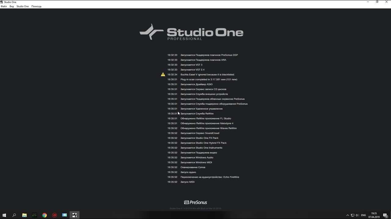 Почему Presonus Studio One 4 не видит VST-плагины и инструменты?!