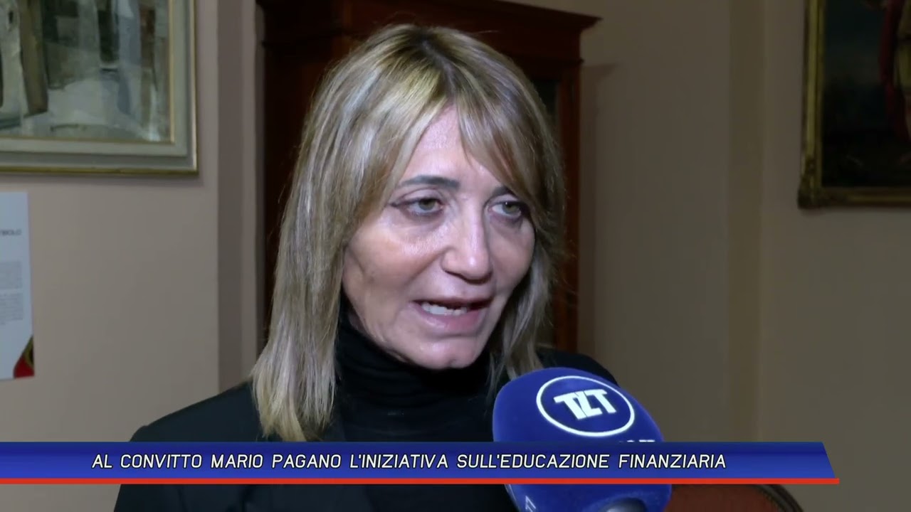 AL CONVITTO MARIO PAGANO L'INIZIATIVA SULL'EDUCAZIONE FINANZIARIA