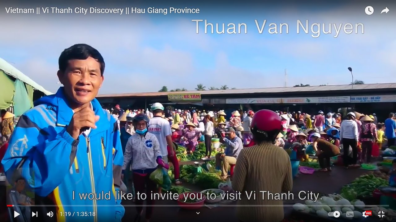Vietnam || Vi Thanh City Discovery || Hau Giang Province