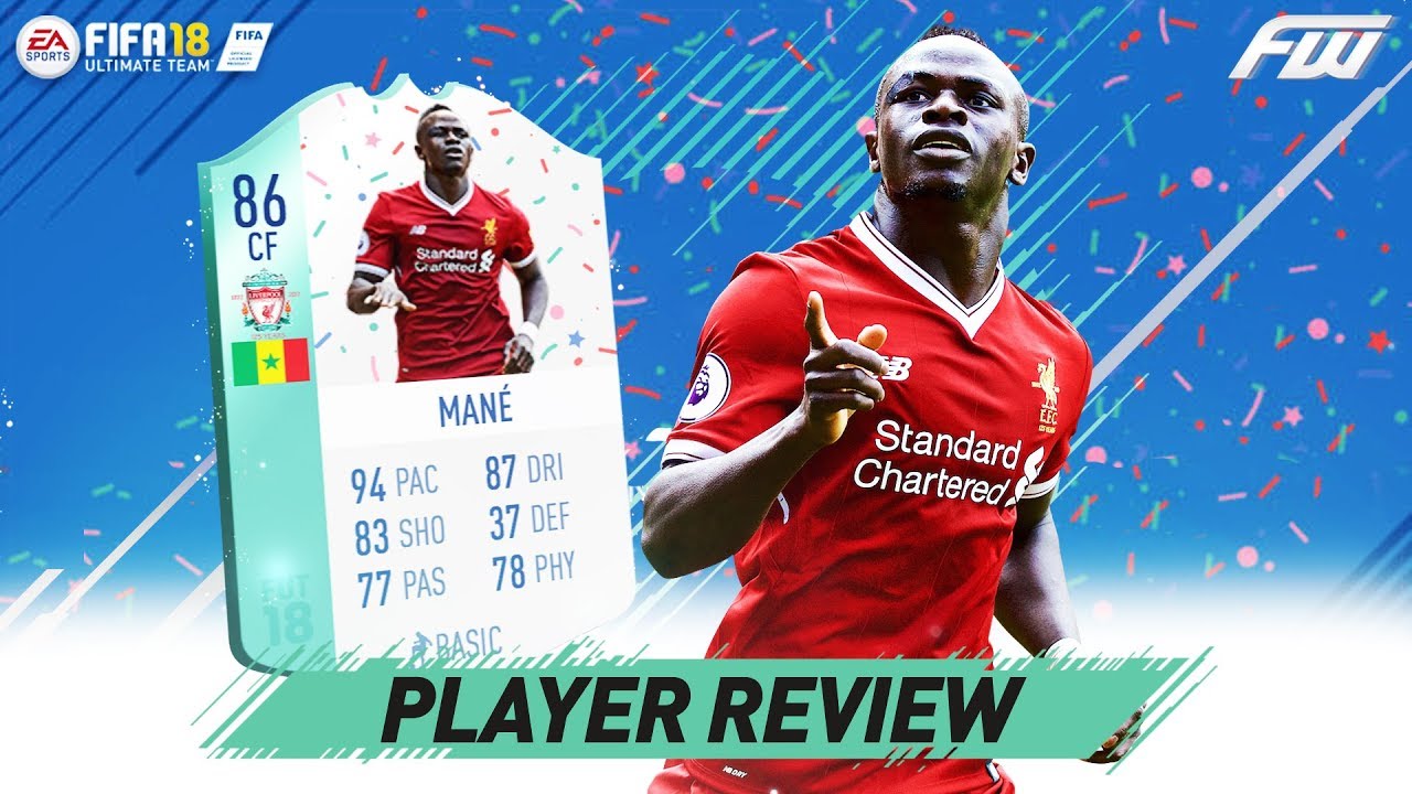 FIFA 18 FUT BIRTHDAY MANE Review (86) w/ In Game Stats & Gameplay