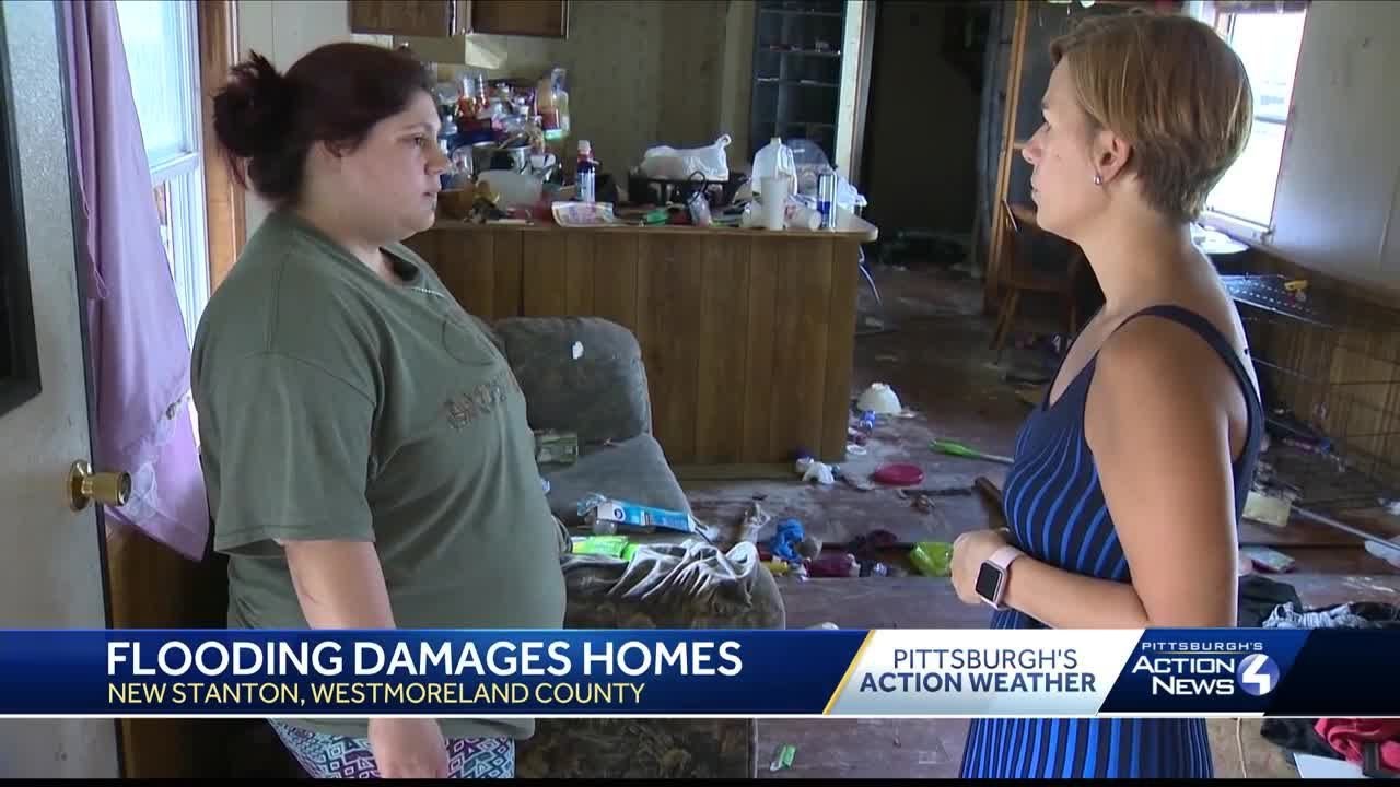 New Stanton family loses home in devastating flood from several inches of rain