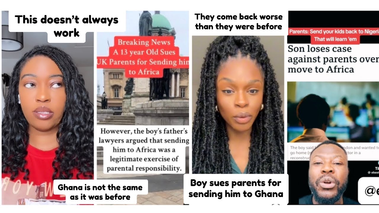 He Sued His Parents For Sending Him To School In Ghana