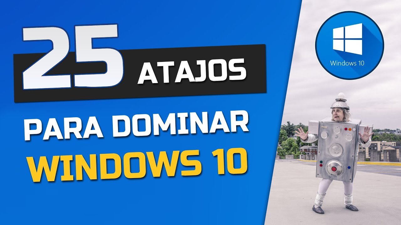 🔥💻 Los 25 ATAJOS DE TECLADO de WINDOWS 10 para tus oposiciones (✅ Fácil!)
