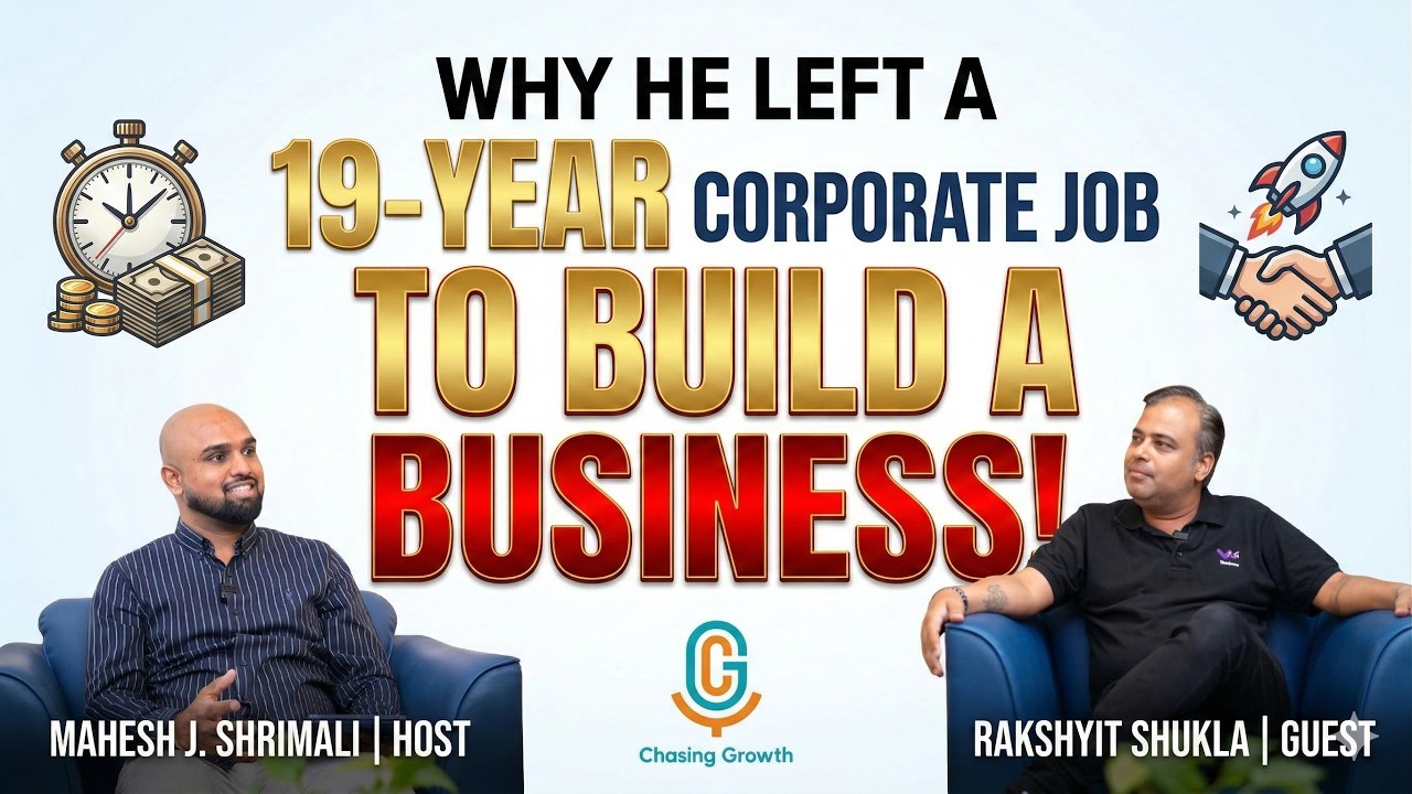 Why he left a 19-year corporate job to Start Business | Rakshyit Shukla | Wwings
