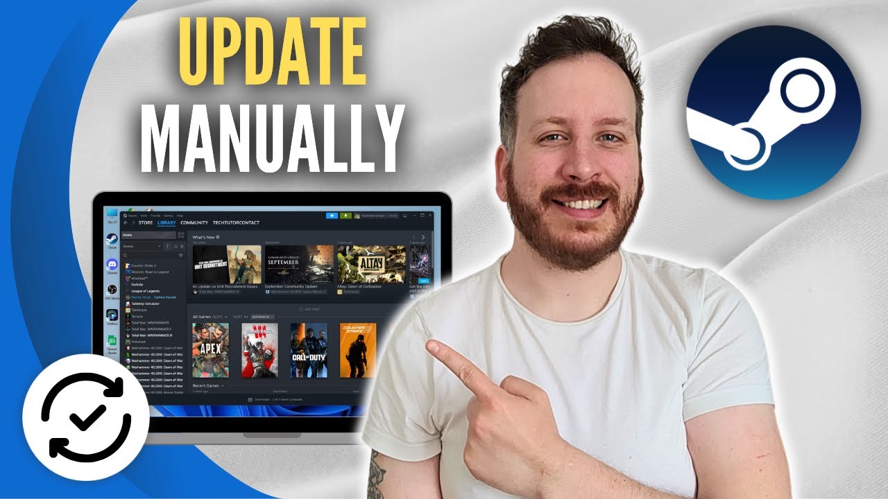 How To Update Steam Games Manually