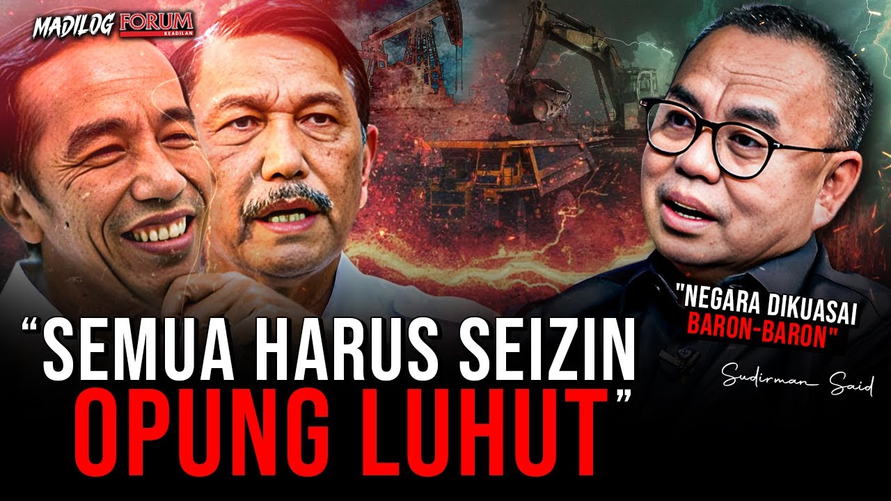 SUDIRMAN SAID: JOKOWI OBRAL IZIN TAMBANG