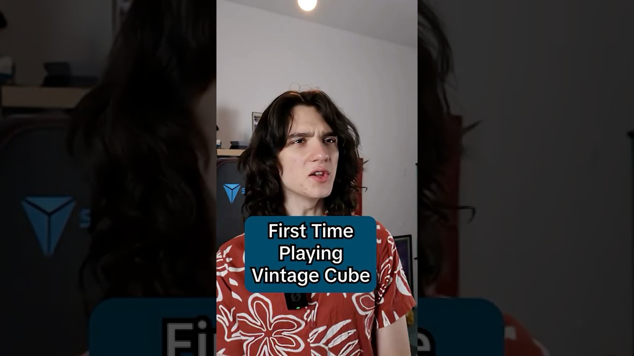 That First Time Playing Vintage Cube