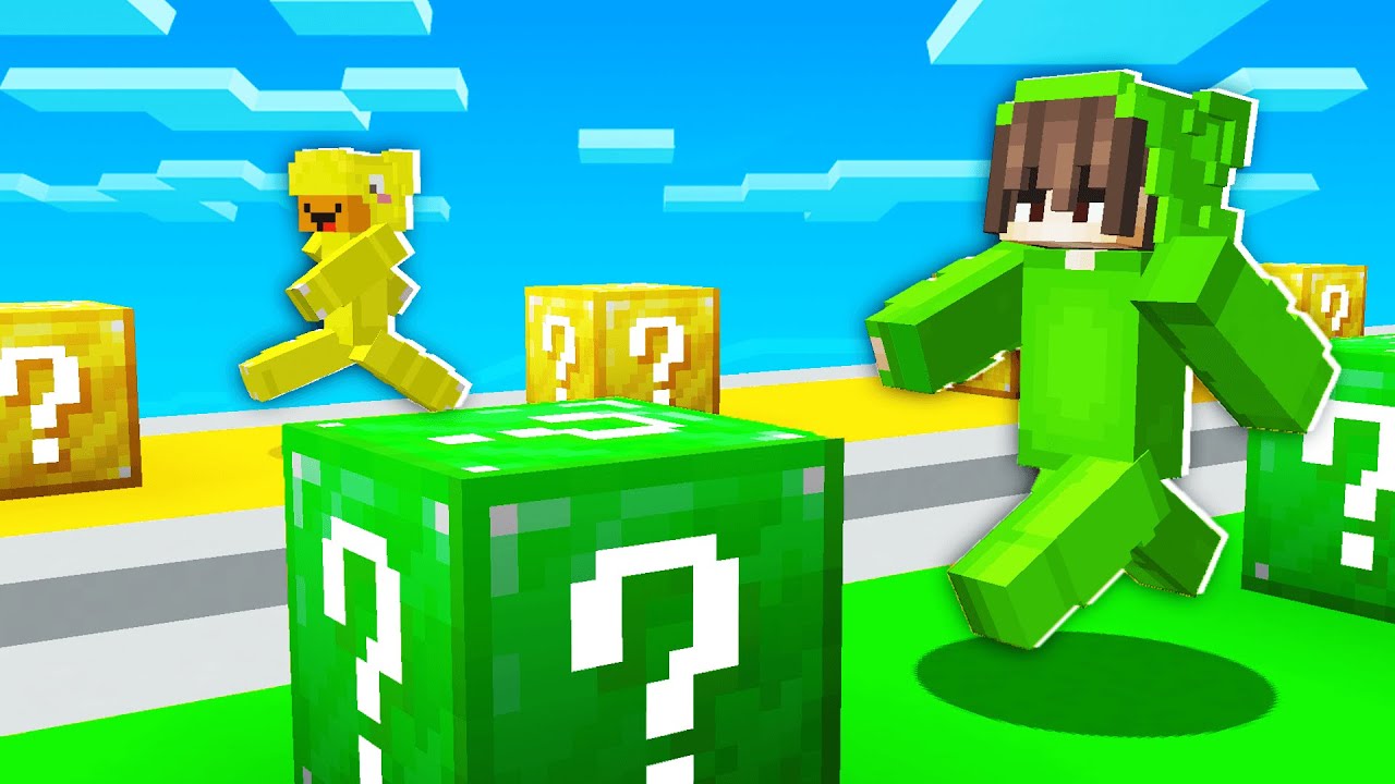 ULTIMATE Lucky Block Race in Minecraft!