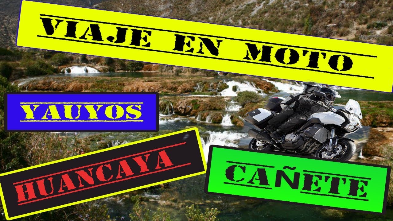 VIAJE EN MOTO | RUTA : CAÑETE - LUNAHUANA - HUANCAYA | a bordo de la CB190R