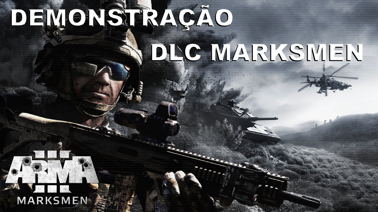 Arma 3 : Gameplay pt-br / Demonstração DLC Marksmen
