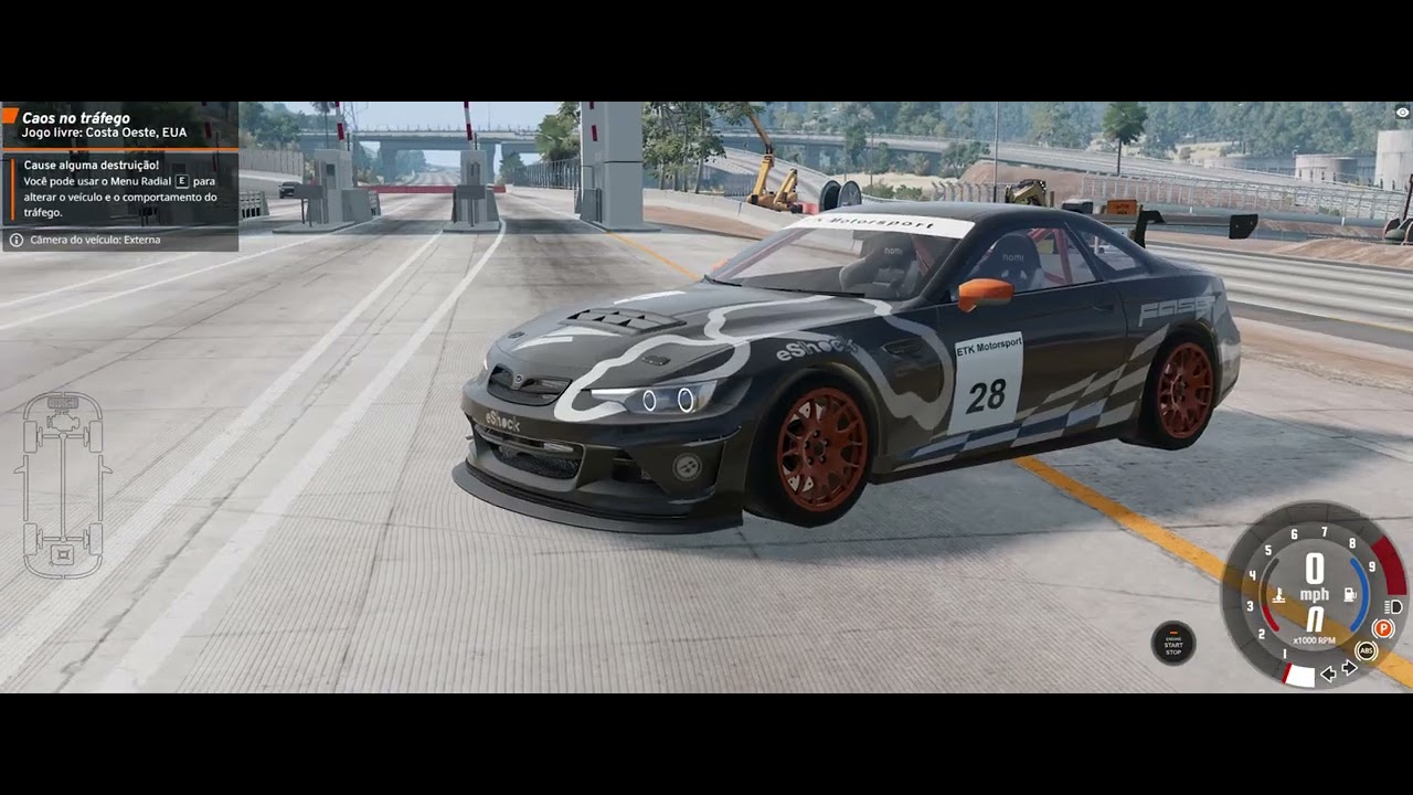 BeamNG drive  um jogo legal