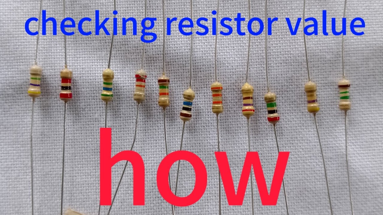 How to check resistor value?(Tagalog toturial)