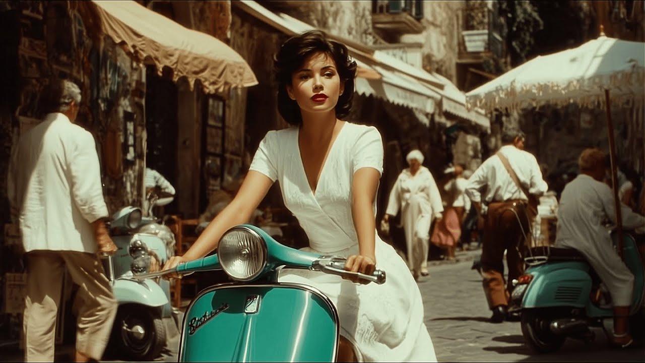 Italian Street Romance ☀️ Vintage 1960s City Feel-Good Mood