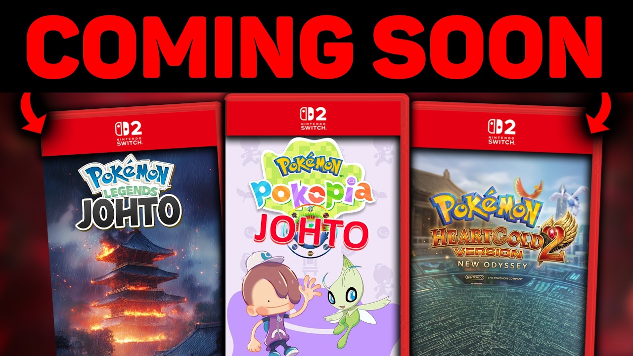 Игры из региона Джото выйдут на Switch 2! Вот как это будет...