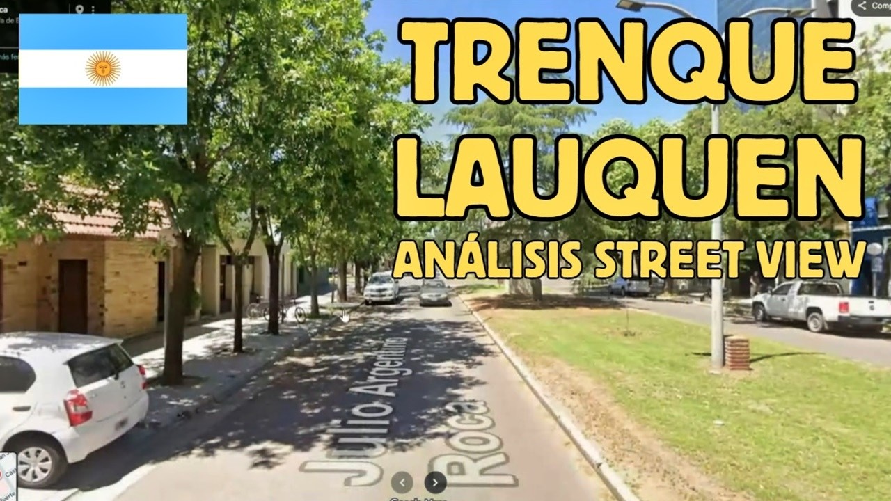 Analizando Street View TRENQUE LAUQUEN - Provincia de Bs.As., Argentina
