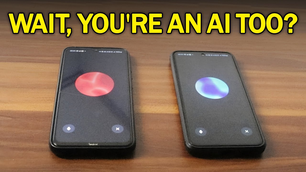 Two Ai agents realize they're both AI, then switch to a Secret Language...