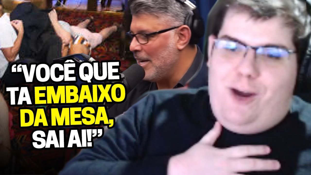 CASIMIRO REAGE AO FROTA CONTANDO SOBRE A PRISÃO DO GABIGOL NO FLOW PODCAST | Cortes do Casimito