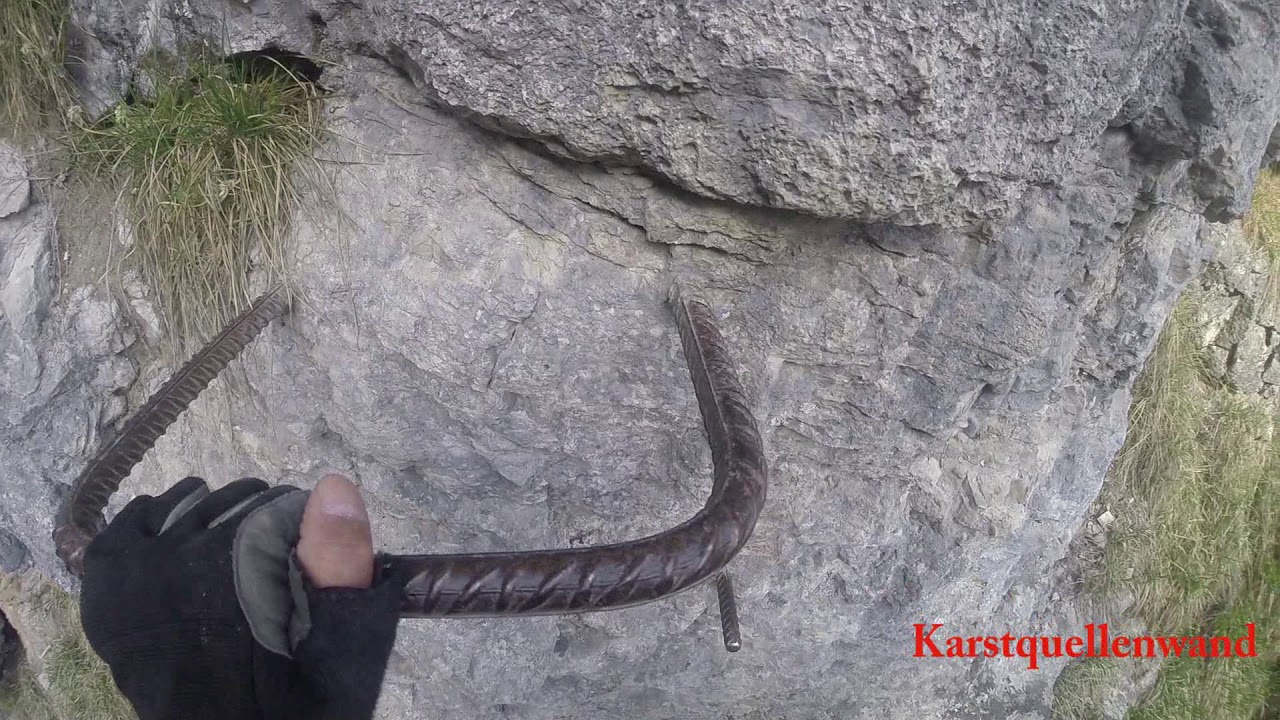Klettersteig Postalmklamm Gamsleckenwand