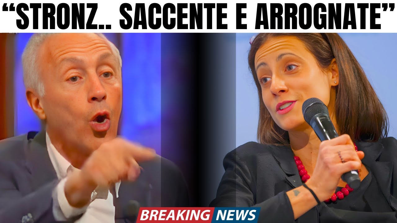 Travaglio RIDICOLIZZA Nathalie Tocci in Diretta: "Sei di UN'ARROGANZA INSOPPORTABILE!"