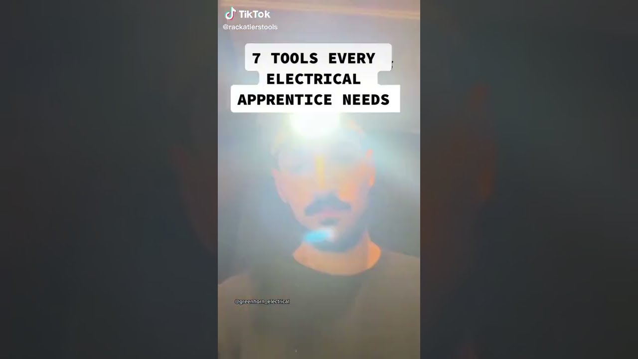 7 Tools Every Electrical Apprentice Needs