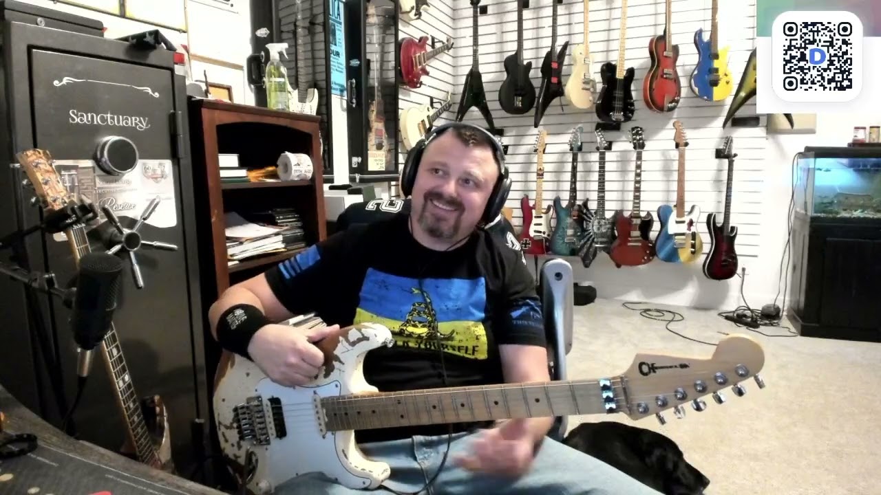 XЗ кто такой Хенрик, но гитара бомбезная! Charvel Henrick Danhage